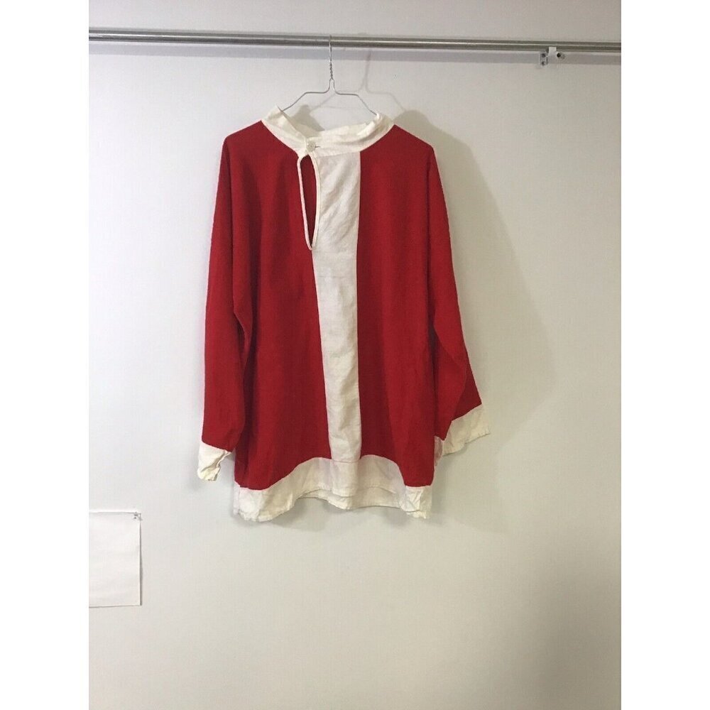 Vintage Homemade Santa Costume